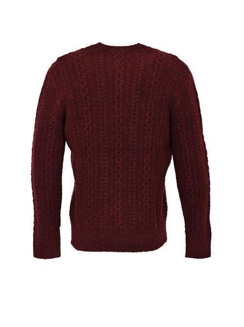 Maglione a trecce in lana Paolo Pecora | A046 F0127635